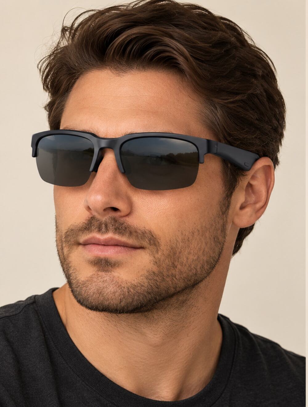 XG89 Wireless Smart Glasses Bluetooth 6.0 Audio Sunglasses NIB